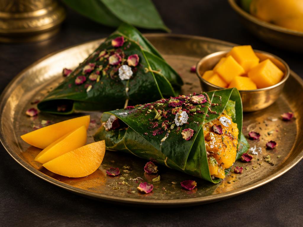 Mango Paan at our Indian paan stall