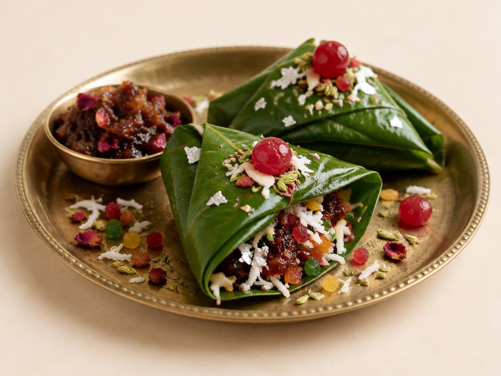 Sweet Paan at our Indian paan stall